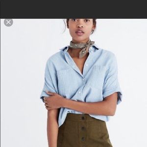 Chambray courier shirt